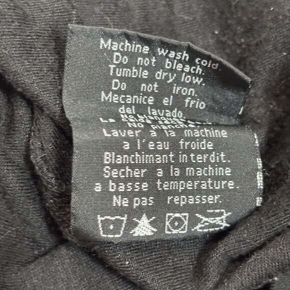 Omni Wool Shirt Men's XL Black Long Sleeve Wool Blend Crewneck Outdoor Basic - Picture 8 of 9